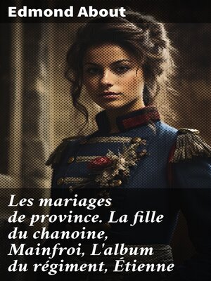 cover image of Les mariages de province. La fille du chanoine, Mainfroi, L'album du régiment, Étienne